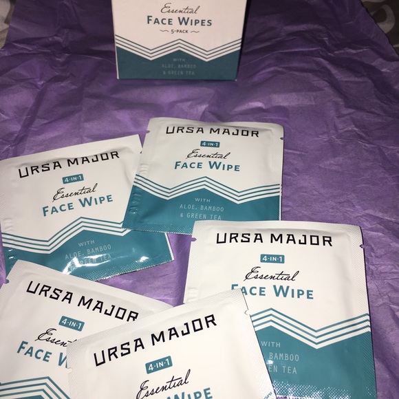 Ursula major face wipes 5 count - Picture 2 of 3